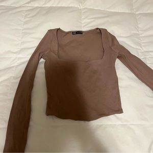 SOLD Zara Squareneck top